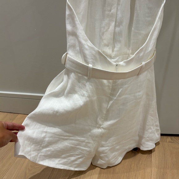 Zimmermann White Halter neck jumpsuit size 0 - Picture 6 of 10